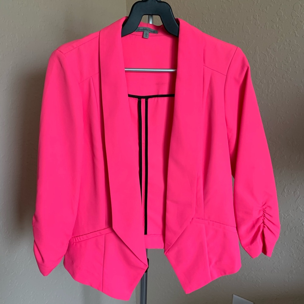 Charlotte Russe blazer hot pink